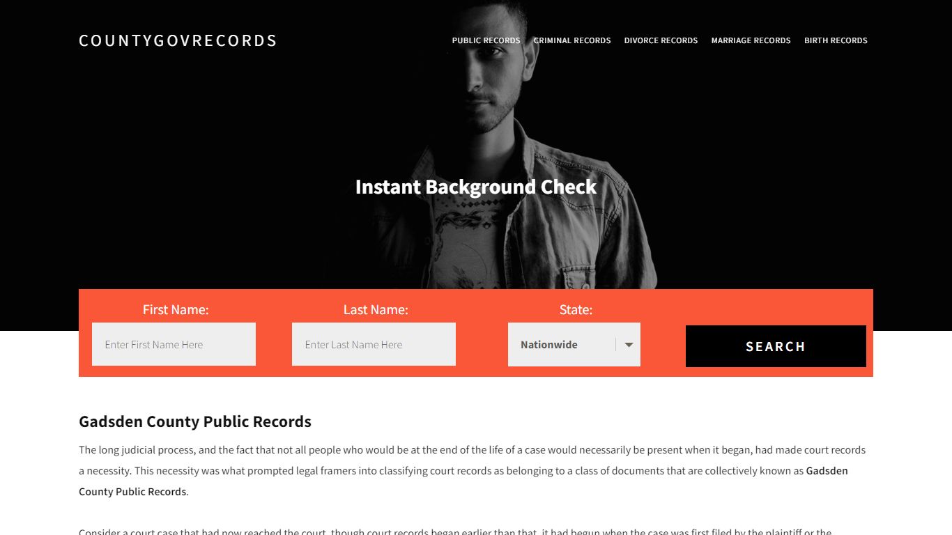 Gadsden County Public Records | Get Instant Reports On People